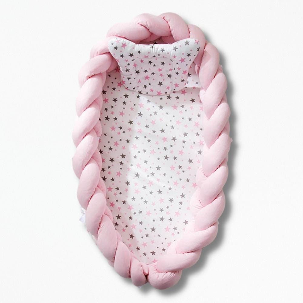 Coussin | Réducteur Pour Lit Bébé 95 x 60 cm / Rose Clair