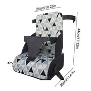Coussin Rehausseur chaise | NirvanaPillow™ 35x28x30 cm / Blanc