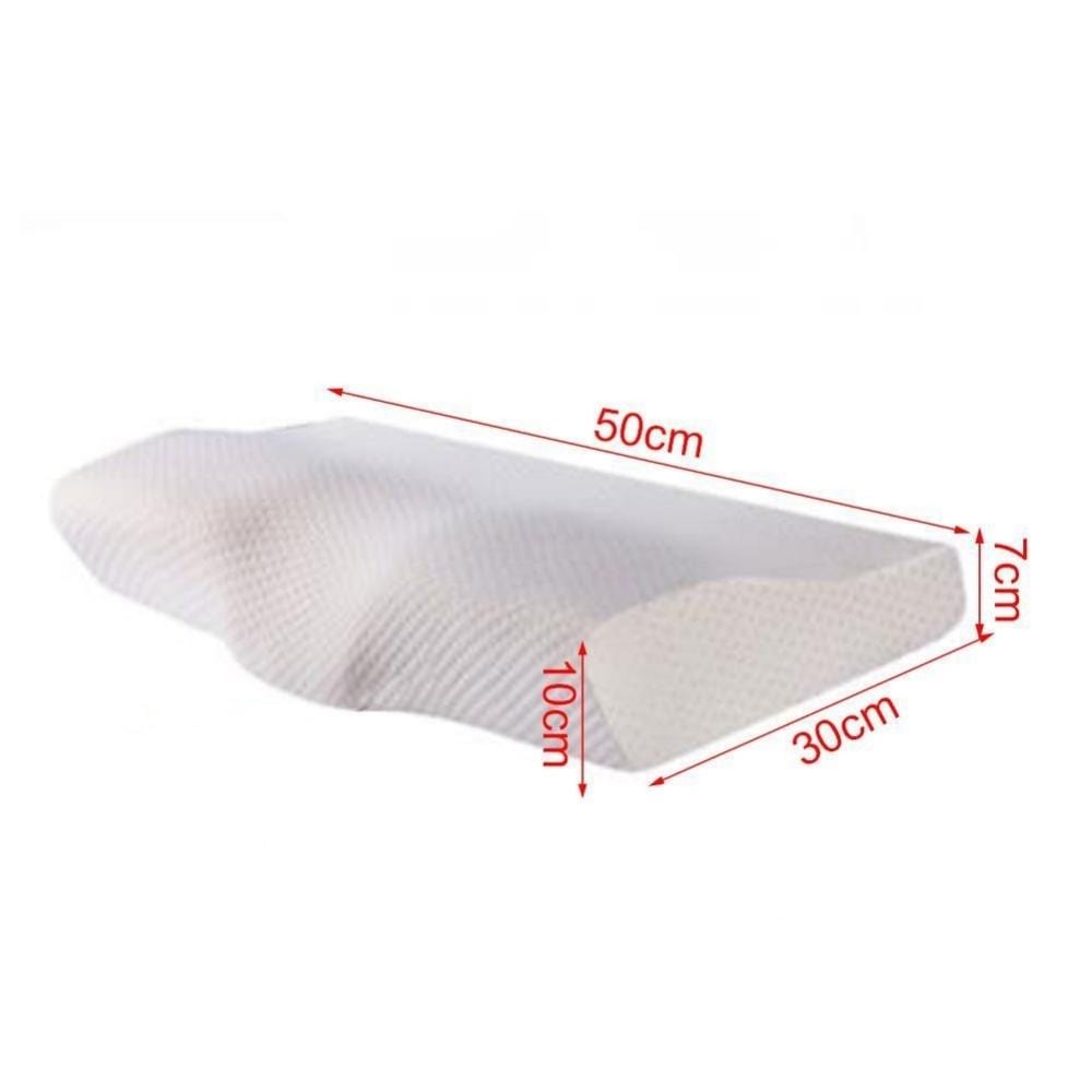 Coussin Repose Nuque | NirvanaPillow™ 50x30x7 cm / Blanc