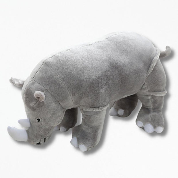 Coussin | Rhinocéros 40 cm / Gris