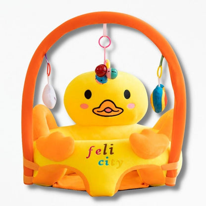 Coussin | Tapis de Jeu pour Bébé de 4 mois 55x55x40 cm / Jaune