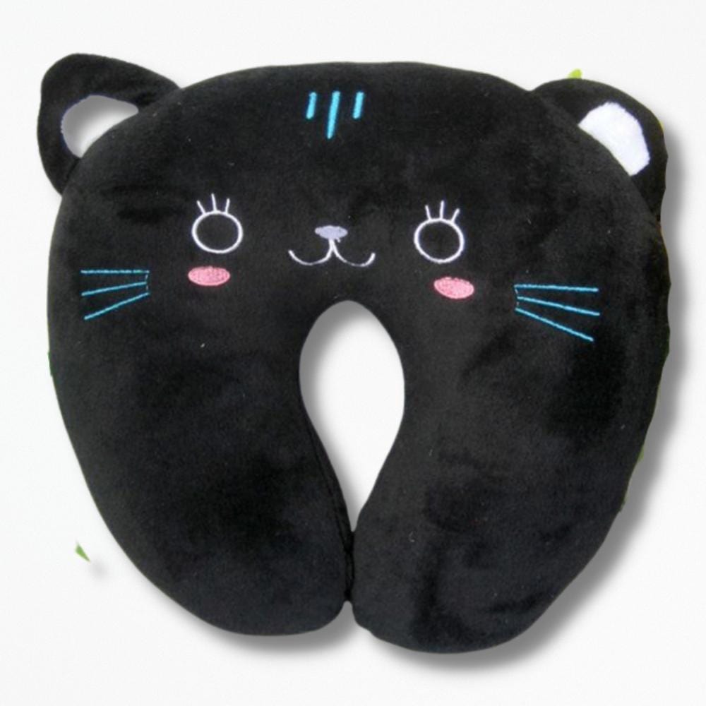 Coussin | Voiture Pour Cou Bébé 27x27x7 cm / Noir