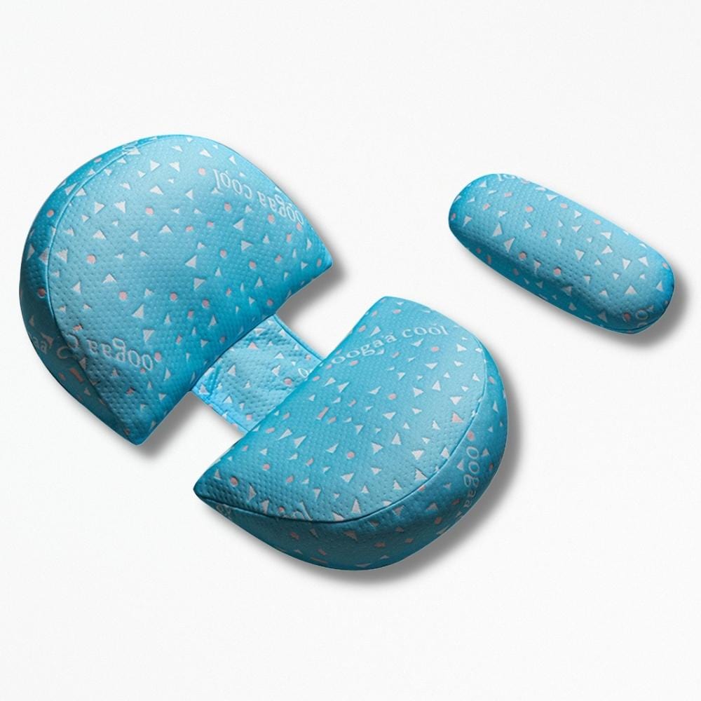 Coussins De Grossesse Et D'allaitement | NirvanaPillow™ 80x40x15 cm / Bleu