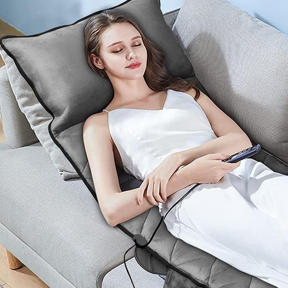 Coussins De Massage pour les Lits | NirvanaPillow™ 167 x 54 cm / Gris