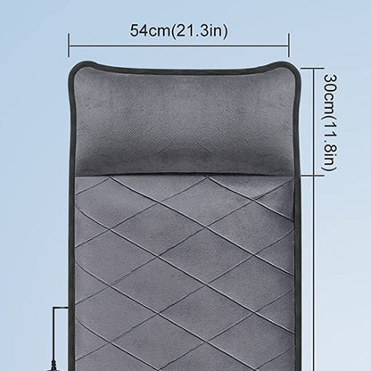 Coussins De Massage pour les Lits | NirvanaPillow™ 167 x 54 cm / Gris
