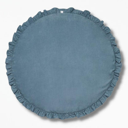 Gros | Coussin de Sol pour Bébé 95 cm / Bleu Gris
