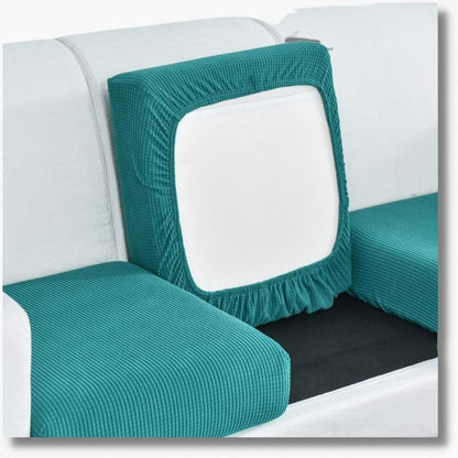 Housse | Coussin Canapé Extensible 65x95 cm / Bleu Canard