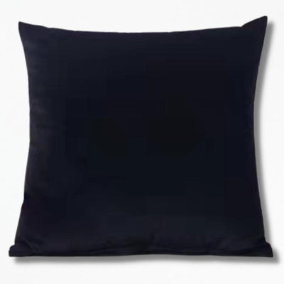 Housse Coussin Noir en Velours | NirvanaPillow™ 55 x 55 cm / Noir