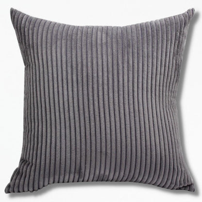 Housse Coussin Velours Côtelé | NirvanaPillow™ 35 x 35 cm / Gris