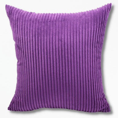 Housse Coussin Velours Côtelé | NirvanaPillow™ 35 x 35 cm / Violet