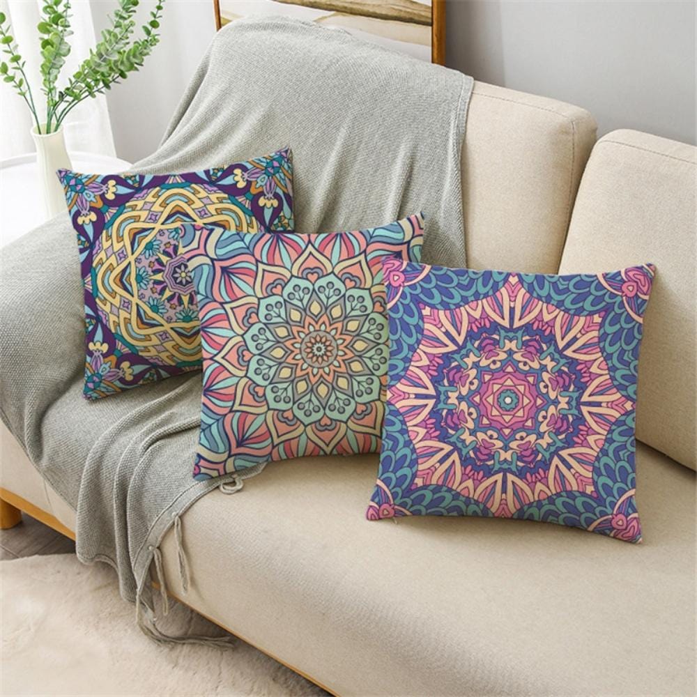 Housse De coussin Bohème 50x50 | NirvanaPillow™