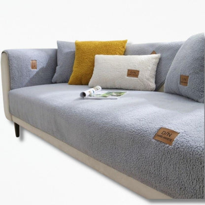 Housse | De Coussin canapé 110 x 110 cm / Gris