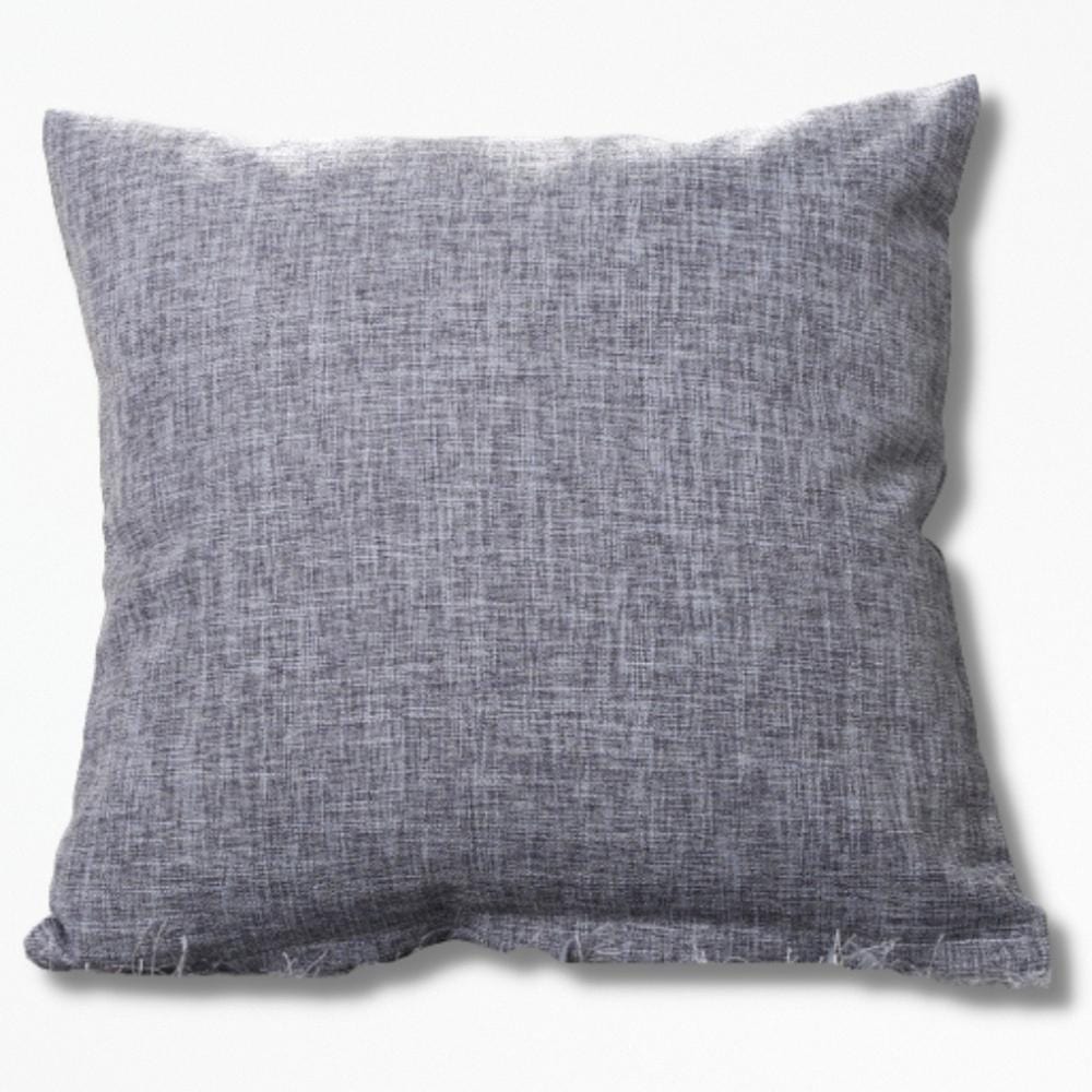 Housse De Coussin en Lin | NirvanaPillow™ 40 x 40 cm / Gris Foncé