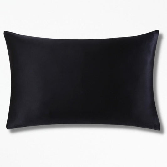 Housse De coussin en Soie | NirvanaPillow™ 51 x 66 cm / Noir