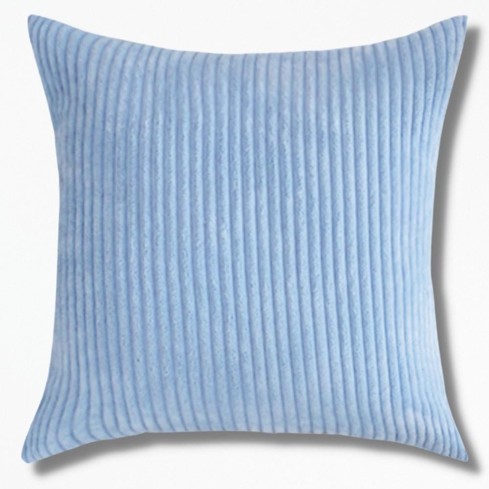 Housse De Coussin en Velours Côtelé | NirvanaPillow™ 50 x 70 cm / Bleu Clair
