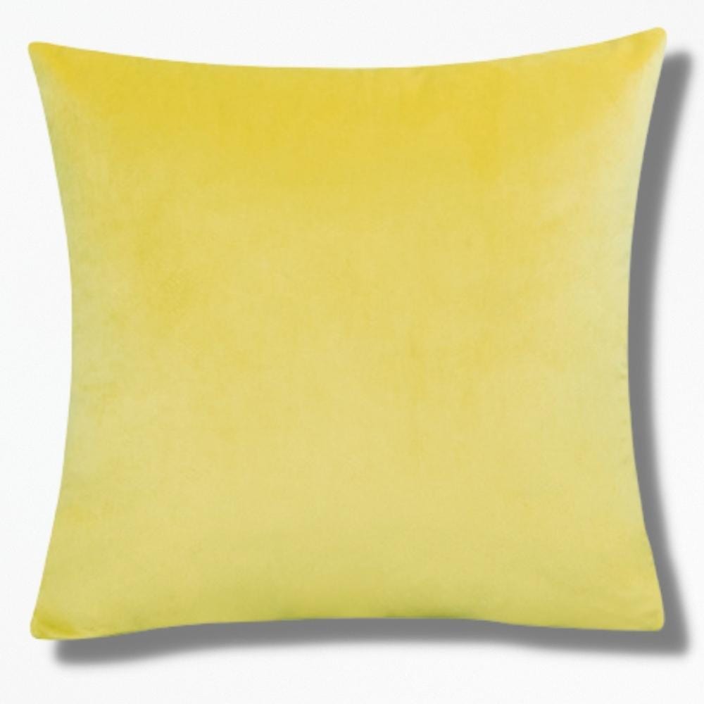 Housse De Coussin Jaune Citron | NirvanaPillow™ 55 x 55 cm / Jaune