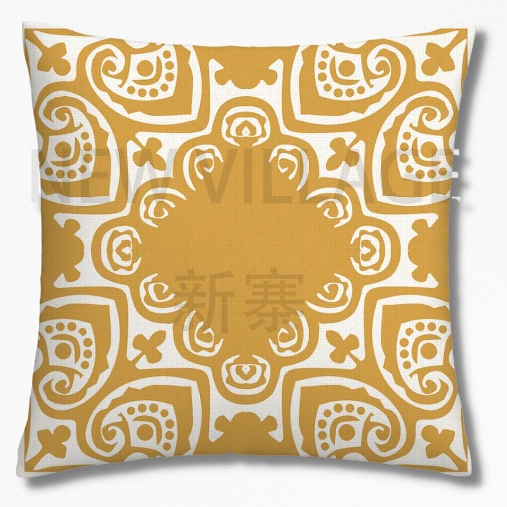 Housse De Coussin Jaune pas cher | NirvanaPillow™ 50 x 50 cm / 3