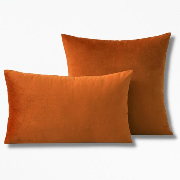 Housse de Coussin Velours Orange | NirvanaPillow™ 50 x 50 cm / Orange