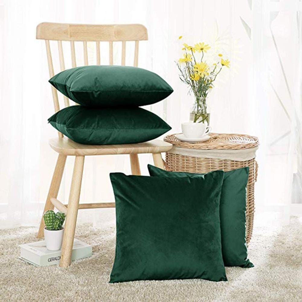 Housse De Coussin Velours Vert | NirvanaPillow™